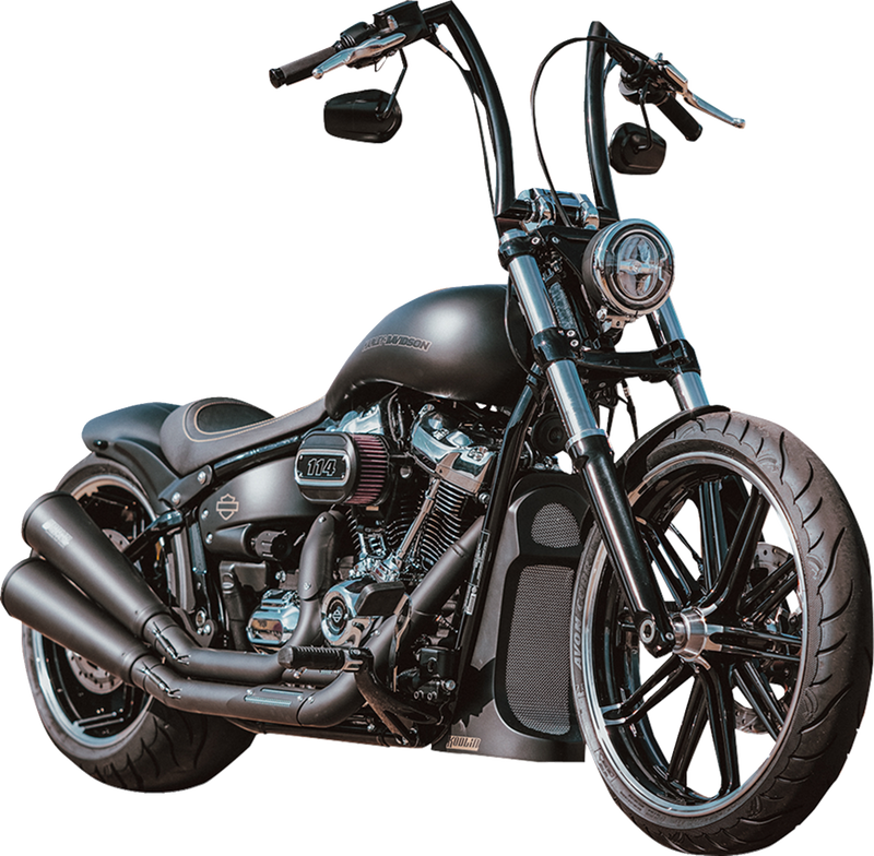 KODLIN MOTORCYCLE Chin Spoiler - Raw K59535