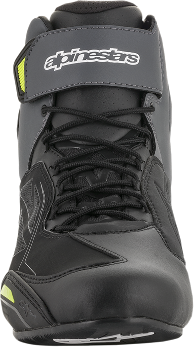 ALPINESTARS Faster-3 Drystar® Shoes - Black/Gray/Yellow - US 10.5 2540719175-10.5