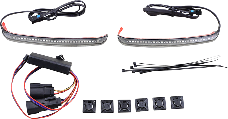 CIRO Bag Blades - with Can-Bus Controller - Amber Turn Signals 40008