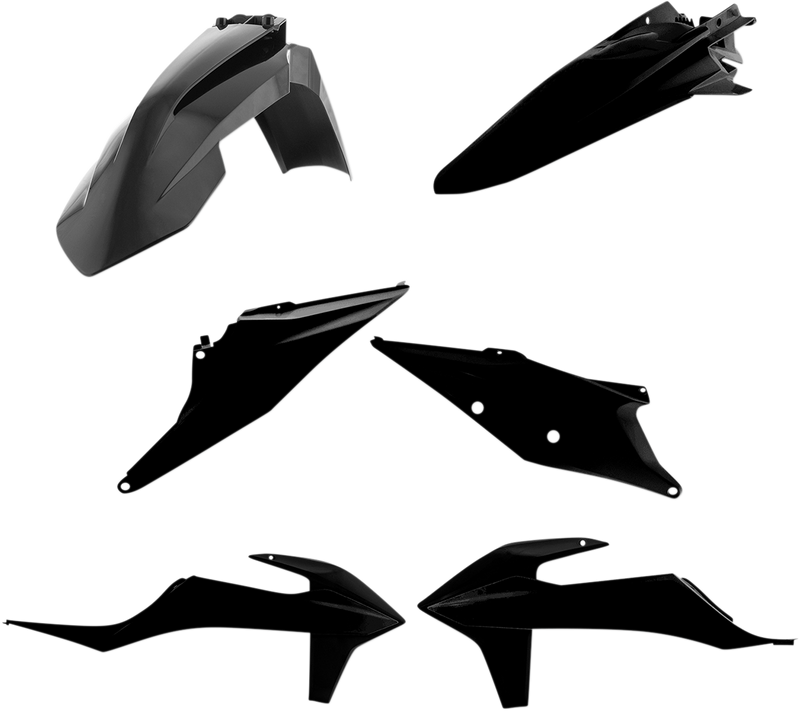ACERBIS Standard Replacement Body Kit - Black 2726500001