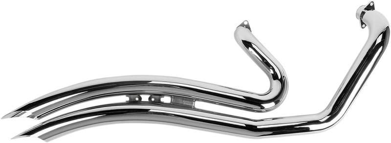 COBRA Speedster Swept Exhaust - Chrome - Raider NO APP/PP 2225
