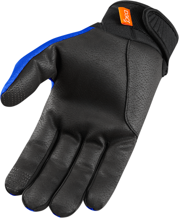 ICON Anthem 2 CE™ Motorcycle Gloves - Blue - Medium 3301-3678