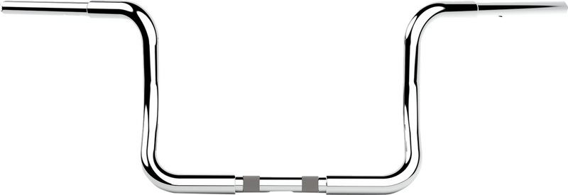 LA CHOPPERS Handlebar - Twin Round - 10" - Chrome LA-7325-10C