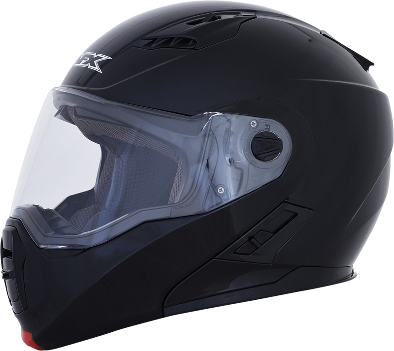 AFX FX-111 Motorcycle Helmet - Gloss Black - Medium 0100-1785