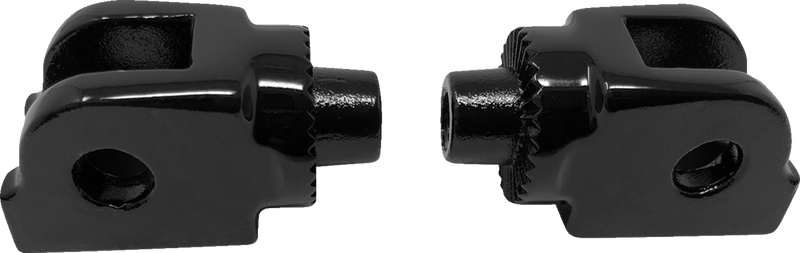 KODLIN MOTORCYCLE Splined Peg Adapter - Driver - Black K73250