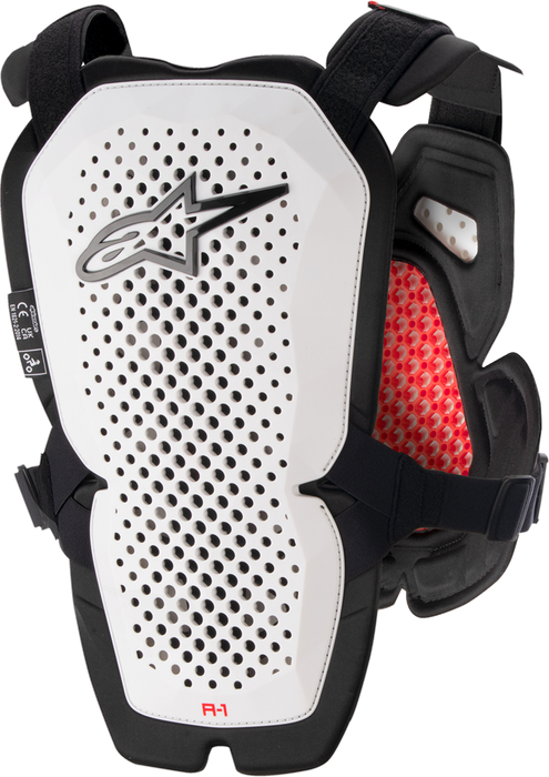ALPINESTARS A-1 Pro Chest Protector - White/Black/Red - M/L 6700123213M/L