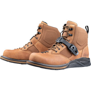 ICON Superduty6 Safety Toe Boots - Brown - US 8.5 3403-1390