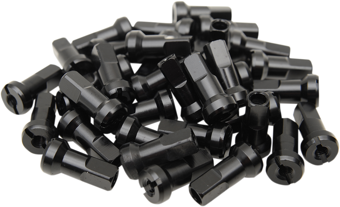 MOOSE RACING MX1 Nipple Set - Black - 9 Gauge 24-910