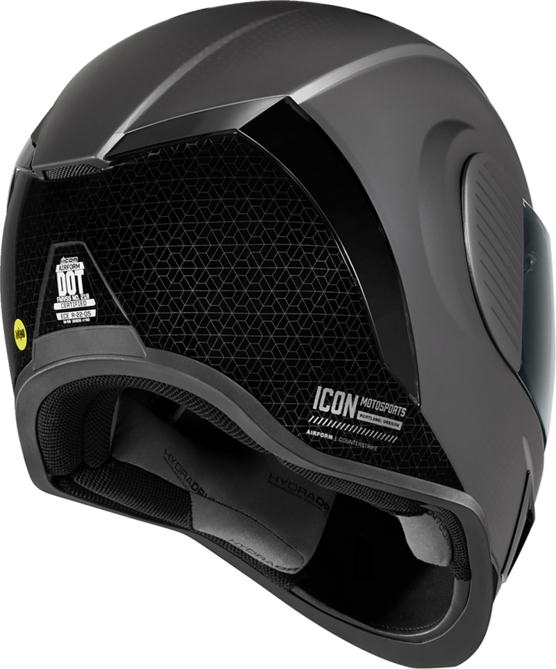 ICON Airform™ Motorcycle Helmet - MIPS® - Counterstrike - Silver - Large 0101-15095