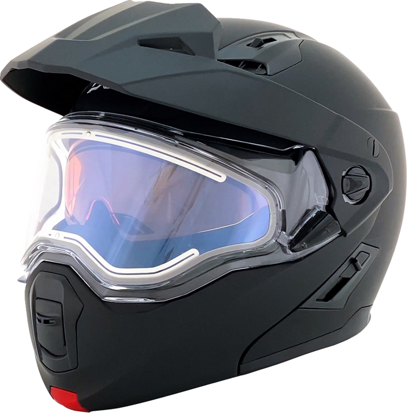 AFX FX-111DS Snow Motorcycle Helmet - Electric - Matte Black - XL 0120-0802