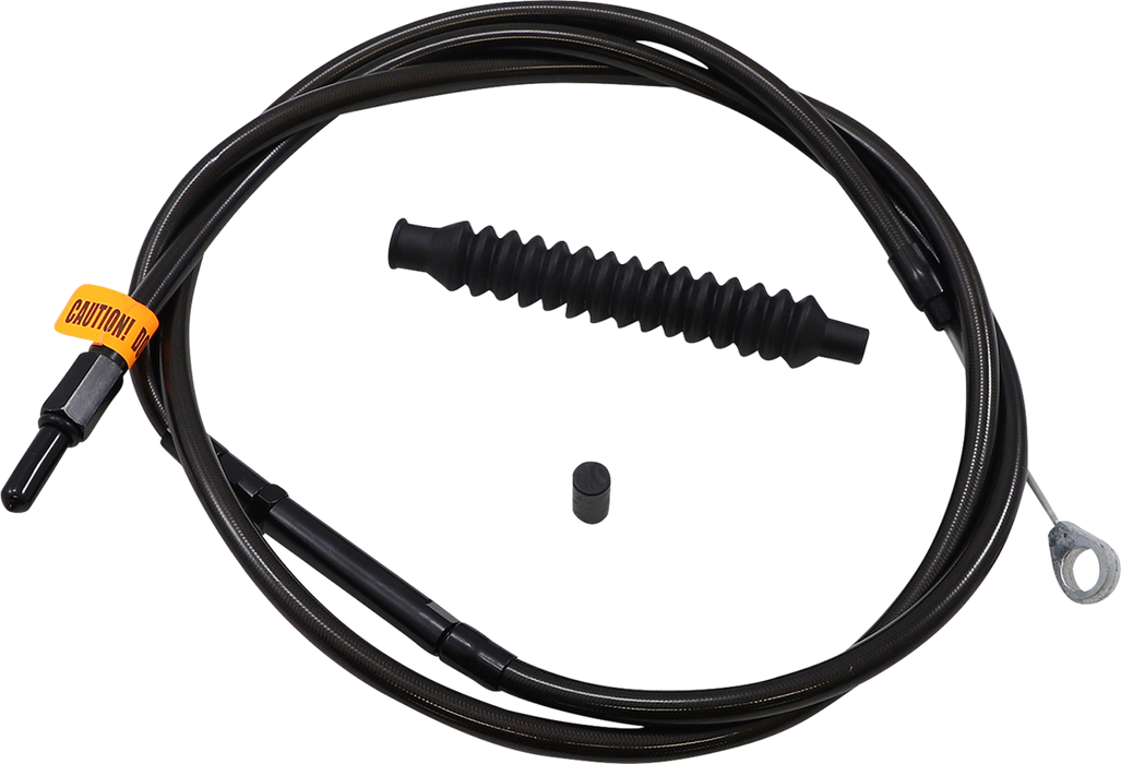 LA CHOPPERS Clutch Cable - 12" - 14" Ape Hanger Handlebars - Midnight LA-8005C13M