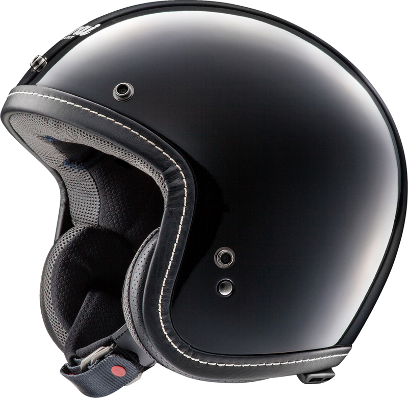 ARAI Classic-V Motorcycle Helmet - Black - Small 0104-2959