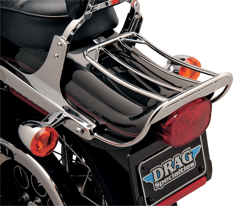 DRAG SPECIALTIES Luggage Rack - Dyna Wide Glide 77-0058BXLB2