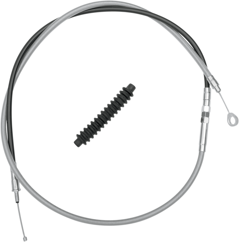 DRAG SPECIALTIES Clutch Cable - Braided 5322404HE