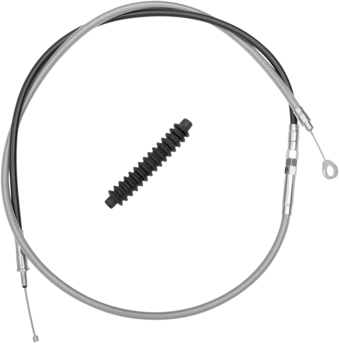 DRAG SPECIALTIES Clutch Cable - Braided 5322404HE