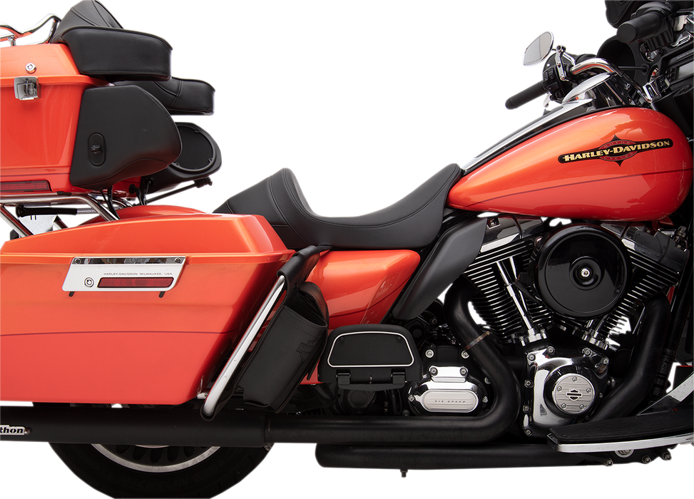 DRAG SPECIALTIES Forward Low Solo Seat - Vinyl - FL '08-'22 0801-1250