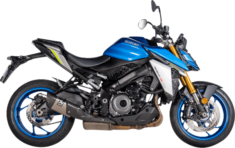 AKRAPOVIC Titanium Slip-On Muffler GSX-S 1000 2022-2024 S-S10SO17-HAPT 1811-4237