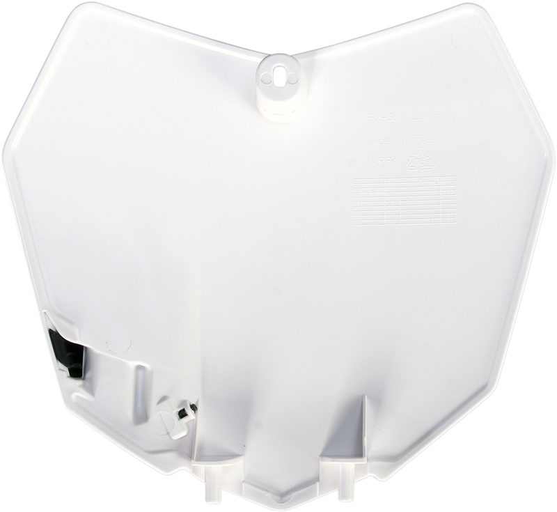 ACERBIS Front Number Plate - White 2314230002