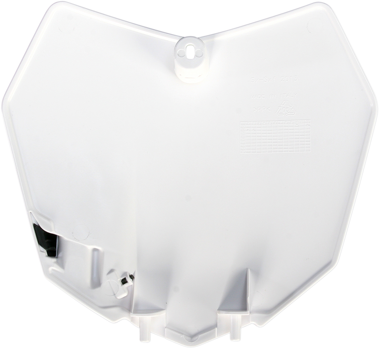 ACERBIS Front Number Plate - White 2314230002