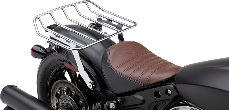 COBRA Detachable Luggage Rack - Chrome COMES WITH DOCKING KIT 502-2605