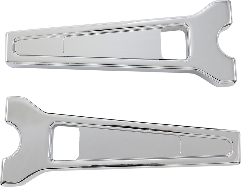 LA CHOPPERS Risers - Straight - 8" x 1-1/4" - Chrome LA-7480-08C