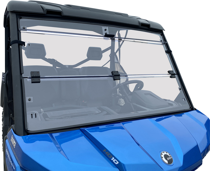 MOOSE UTILITY Full Folding Windshield - Deluxe - Defender V000268-12200M