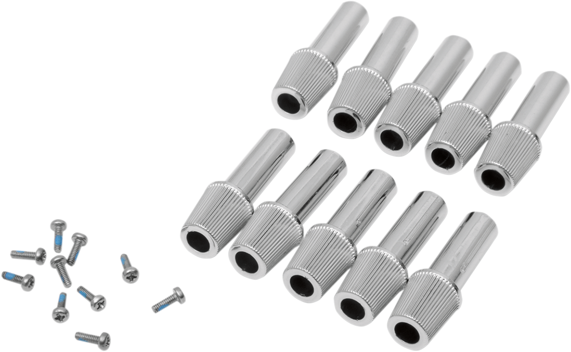 DRAG SPECIALTIES Replacement Reset Knobs - FXST 21-0853B-PB