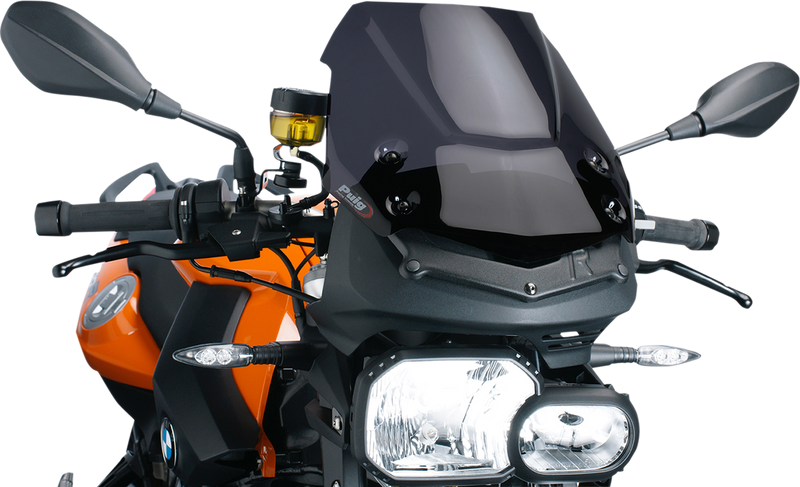 PUIG HI-TECH PARTS New Generation Windscreen - Dark Smoke - F800R 5051F