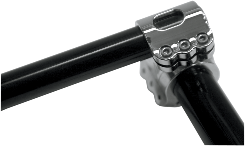 KLOCK WERKS Handlebar - Klip Hanger - 12" - Black/Chrome KWH-04-9011-BC