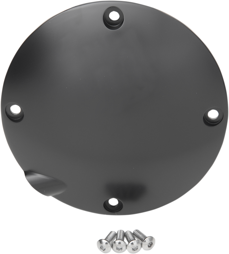 DRAG SPECIALTIES Derby Cover - Satin Black 33-0016KSB