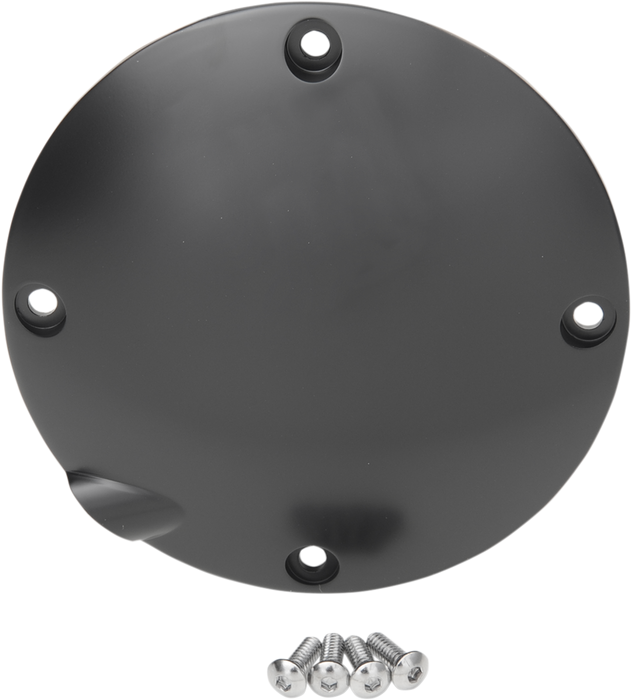 DRAG SPECIALTIES Derby Cover - Satin Black 33-0016KSB