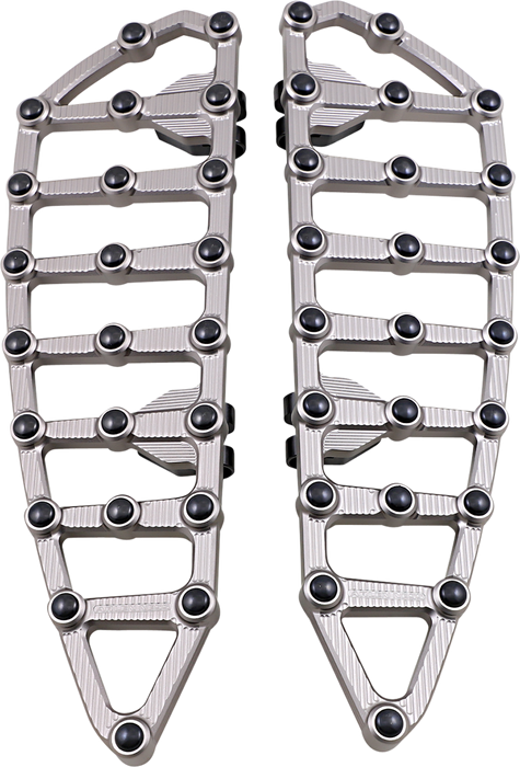 ARLEN NESS MX Driver Floorboards - Titanium 06-874