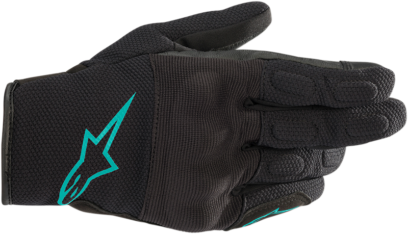 ALPINESTARS Women Stella S-Max Drystar® Gloves - Black/Teal - XS 3537620-1170-XS