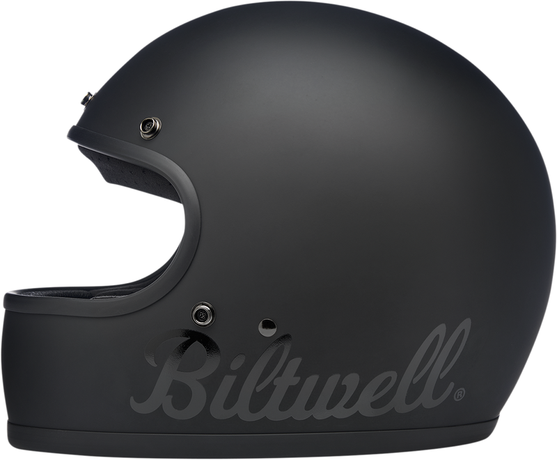 BILTWELL Gringo Helmet - Flat Black Factory - Medium 1002-638-103