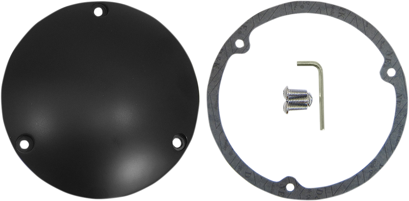 DRAG SPECIALTIES Derby Cover - Matte Black 33-0017KSB