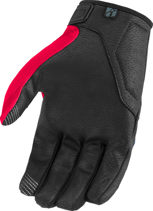 ICON Hooligan™ CE Tejas Libre Motorcycle Gloves - Blue - Small 3301-4716