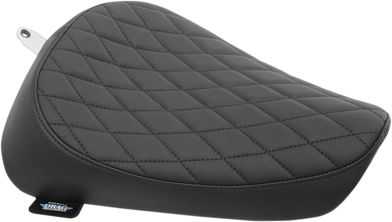 DRAG SPECIALTIES Solo Seat - Diamond - XL '82-'03 NO RUBBER BUMPERS 0804-0614