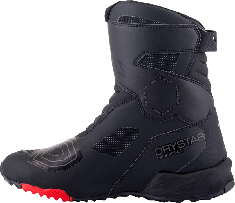 ALPINESTARS RT-7 Drystar® Boots - Black/Red - US 11.5 / EU 45 2443023-13-45