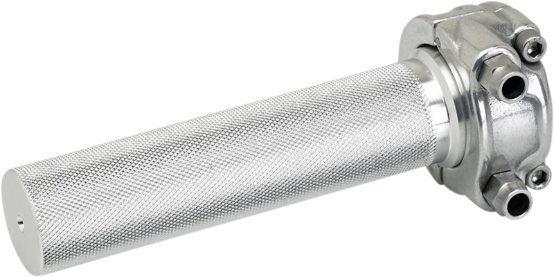 BILTWELL Throttle - Dual Cable - Whiskey - Polished 6602-303-01