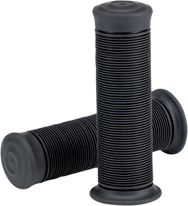 BILTWELL Grips - Kung Fu - 1" - Black 6701-0101