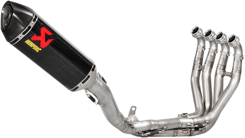 Akrapovic Kawasaki ZX10R 2016-2020 Evolution Exhaust Full System in Titanium and Carbon S-K10E9-ZC