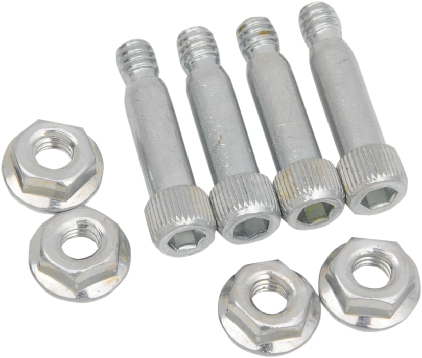 DRAG SPECIALTIES Board Mount Screws with Nuts - Front P17-0430/1-HW