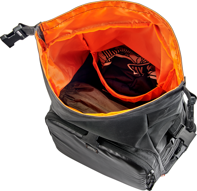 BILTWELL EXFIL-80 Motorcycle Bag - Gen 2 - Black 3014-01
