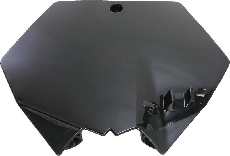 ACERBIS Front Number Plate - Black 2082020001