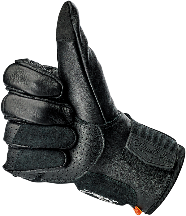 BILTWELL Borrego Gloves - Black - 2XL 1506-0101-306