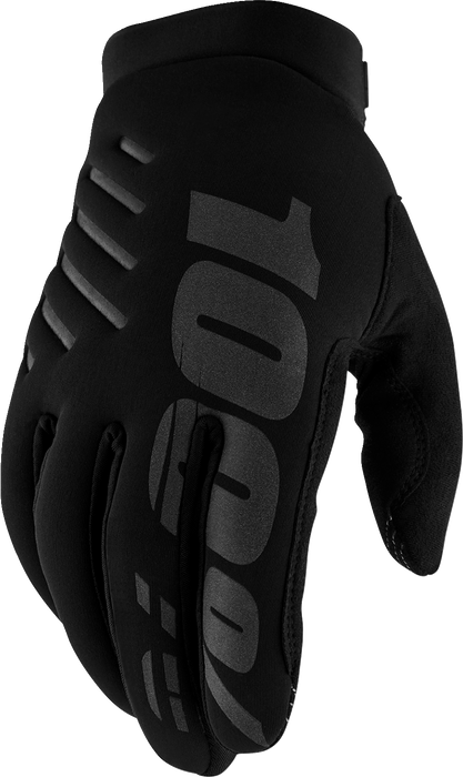 100% Women's Brisker Gloves - Black/Gray - XL 10005-00004