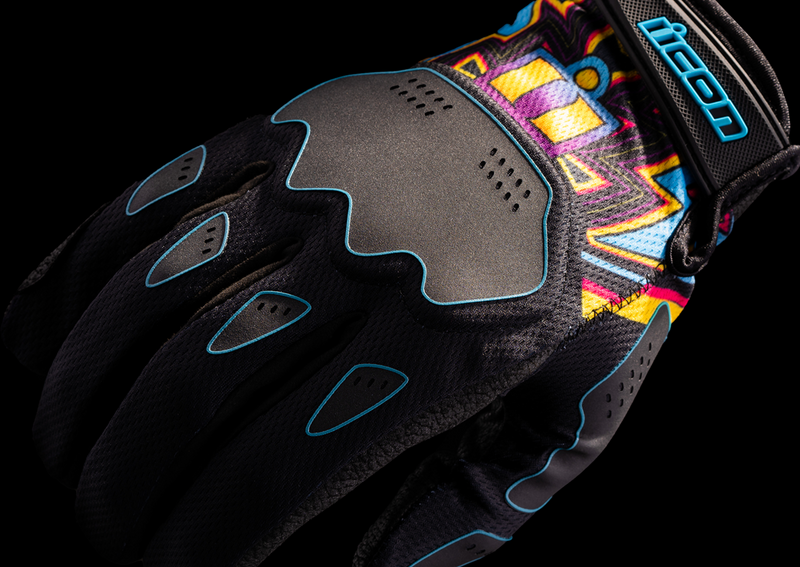 ICON Hooligan™ Lucky Lid Motorcycle Gloves - Black - 2XL 3301-4645
