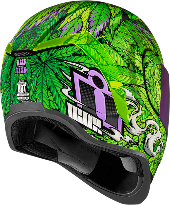 ICON Airform™ Motorcycle Helmet - Ritemind Glow™ - Green - 2XL 0101-14083