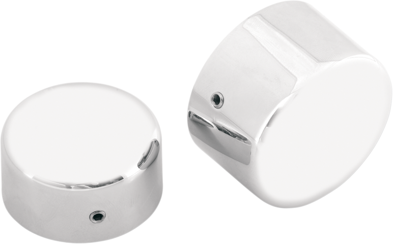 DRAG SPECIALTIES Axle Caps - Chrome - Rear W16-0332