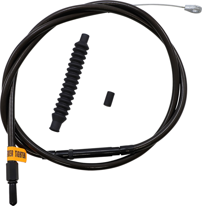 LA CHOPPERS Clutch Cable - 12" - 14" Ape Hanger Handlebars - Midnight LA-8010C13M